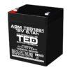 Acumulator 12V AGM VRLA – Capacitate acumulator: 1.4Ah | Terminale acumulator: F1/T1 | Greutate(kg): 0.57 kg - TED002716