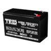 Acumulator 12V AGM VRLA – Capacitate acumulator: 1.4Ah | Terminale acumulator: F1/T1 | Greutate(kg): 0.57 kg - TED002716