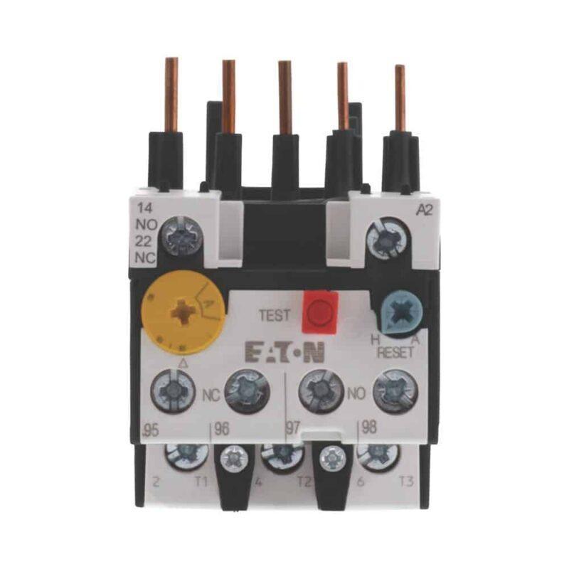 Releu termic contactor EATON ZB compatibil cu contactorii DILM7, DILM9, DILM12, DILM15 – Gama reg. (Imin-Imax): 0.24 ..... 0.4A | Compozitie contact pol: 1xNO/1xNC - ZB12-0.4