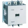Contactor LEGRAND seria CTX³ – Serie: CTX³ 800 | Curent nominal (In): 630A | Compozitie contact auxiliar: 2xNO + 2xNC | Tensiune de izolatie (Ui): 1000V AC | Conexiune electrica: cu suruburi - 416349