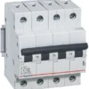 Întrerupător automat LEGRAND RX – Numar poli: 4P | Curent nominal (In): 10A - 419739