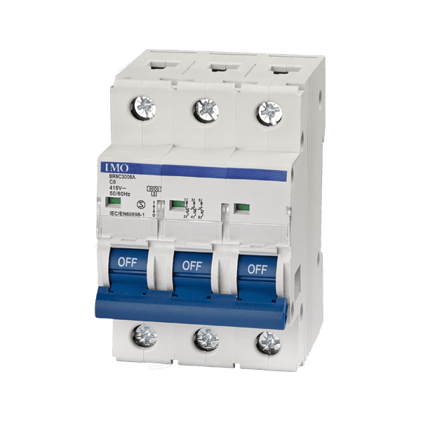 Întrerupător automat dijunctoare IMO BR6 – Curent nominal (In): 6A - BR6C3006A