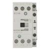 Contactor acționare motor Eaton Moeller DIL – Putere activa (kW): 7.5(kW) | Curent nominal (In): 25A | Compozitie contact auxiliar: 1xNO | Tensiune bobina: 230V AC 50Hz/240V AC 60Hz - DILM25-10-EA(230V50HZ/240V60HZ)-277140