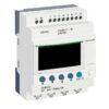 Releu programabil SCHNEIDER Zelio Logic SR2 / SR3 – Alimentare: 24V AC | Intrari digitale: I1 ..... I8 24V AC | Iesiri digitale: Q1 ..... Q4 Relay 8A | Display: DA | Ceas: DA - SR2B121B