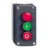 Cutie de control și semnalizare SCHNEIDER Harmony  XALD, XALK, echipata – Alimentare: 240V AC | Functii: 2 FUNCTII | Tip functie: Pornire sau Oprire | Componente: 1xBTN verde/1xNO/I marcaj | 1xBTN rosu/1xNC/O marcaj | 1xLampa rosu - XALD363M